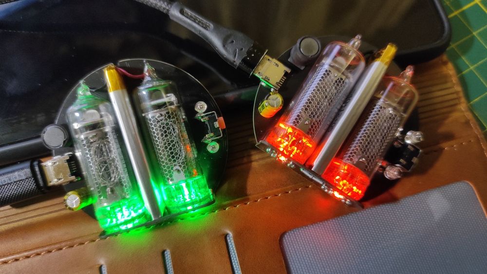 Плата для сборки часов nixie watch на газоразрядных лампах ин-16: 111 ...