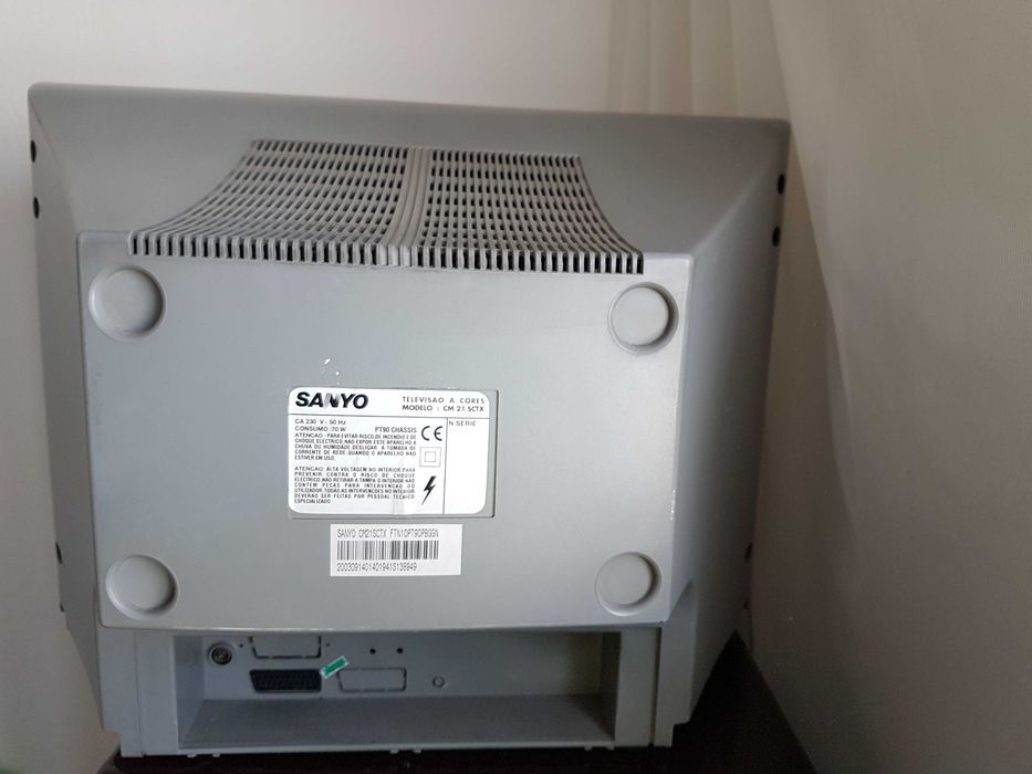 TV Sanyo a funcionar