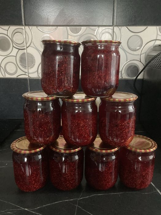 Варення з малини, ожини та смородини