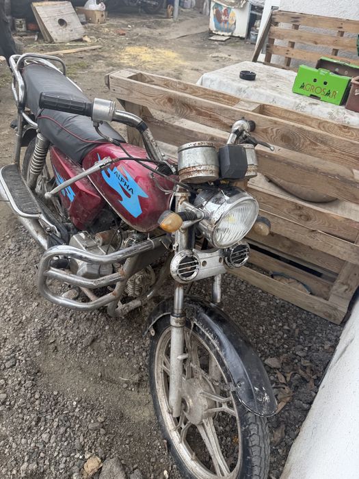 Альфа 50 отдается новоя поршневая