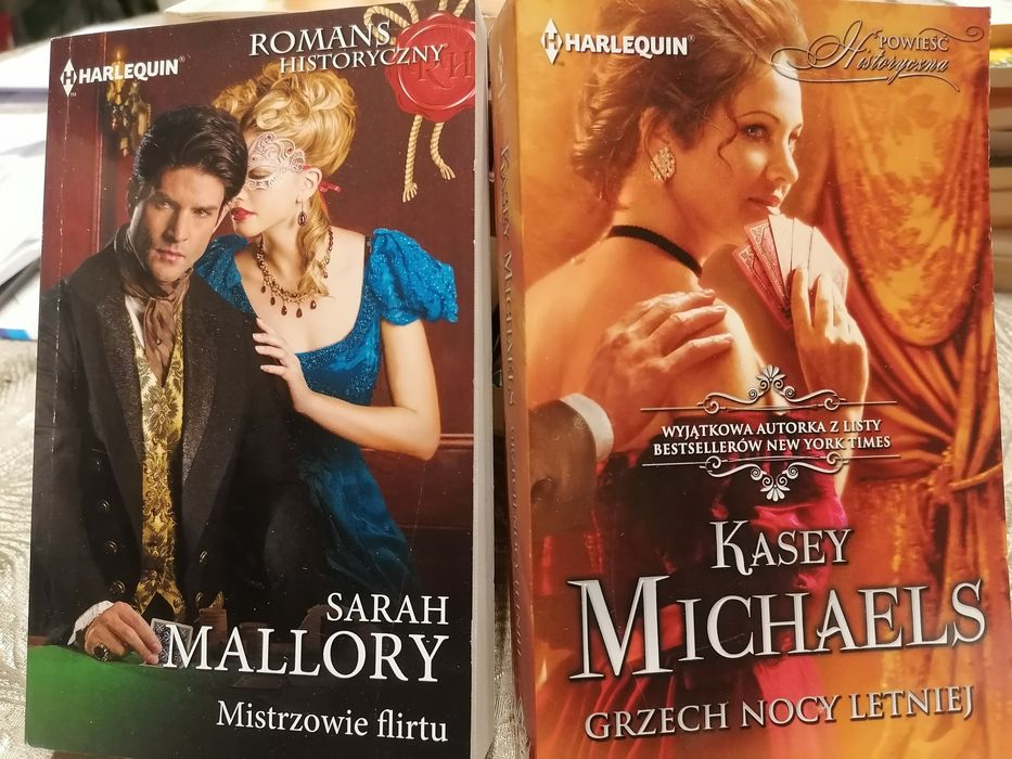 Romans historyczny 2 ksiazki Sarah Mallory Kasey Michaels