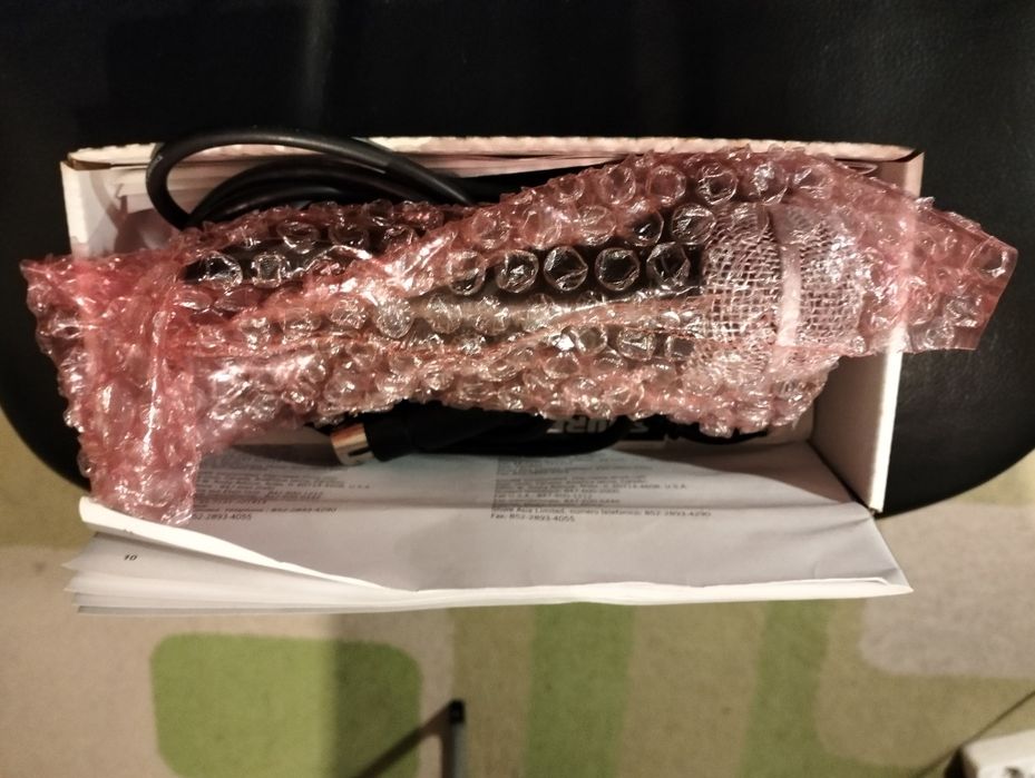 Microfone dinâmico cardióide Shure 8700. Como novo