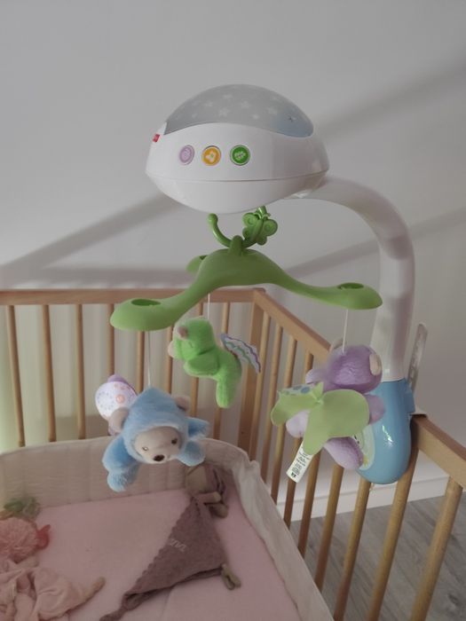 Mobile musical cama bebe