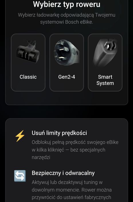 Tuning Soft  Bosch smart USA 32km\h bezpieczny bez Teams