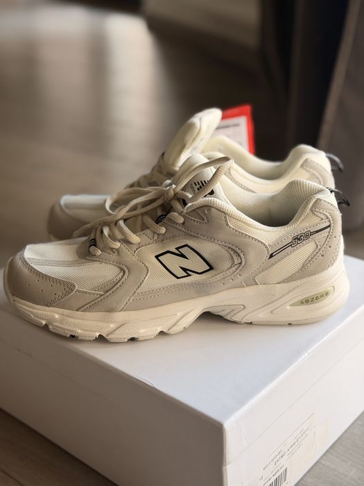 Sneakersy New Balance, szaro-białe