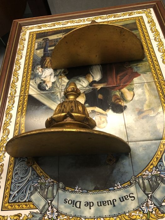 Peanha em Talha Dourada