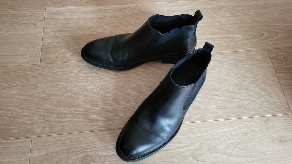Skórzane buty (sztyblety) męskie Wittchen – stan jak nowe. Rozmiar 42