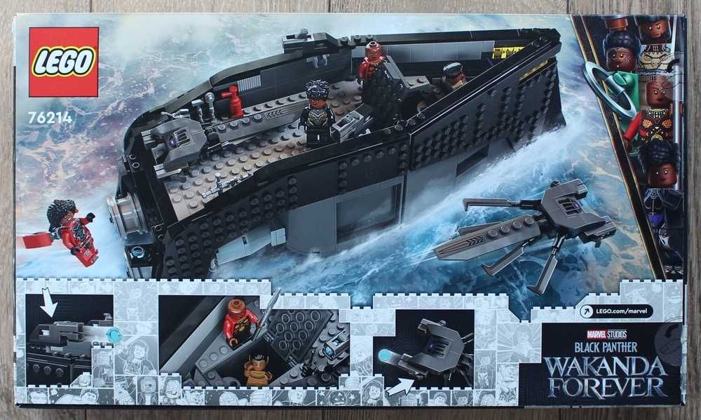 #nowe# Lego 76214 Czarna Pantera: wojna na wodzie Marvel Trójmiasto