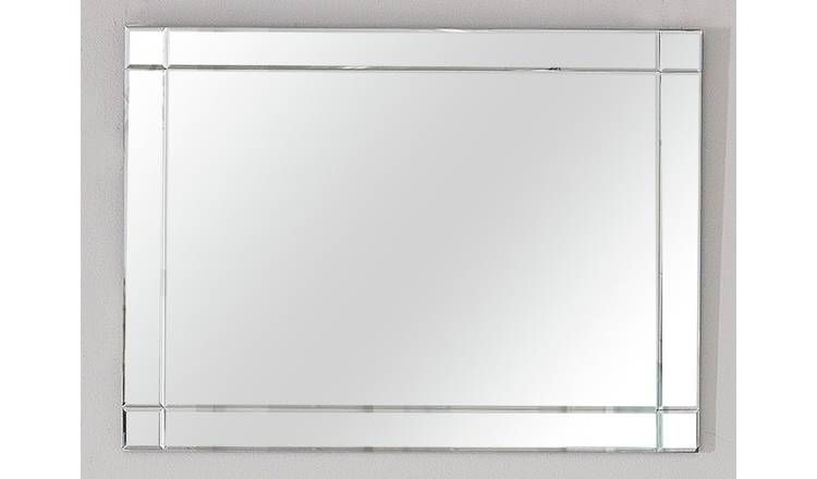 Lustro scienne frezowane ozdobne 700 x 500 zawieszka
