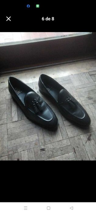 Sapatos homem Kurt Geiger (marca inglesa ), mocassim preto 42