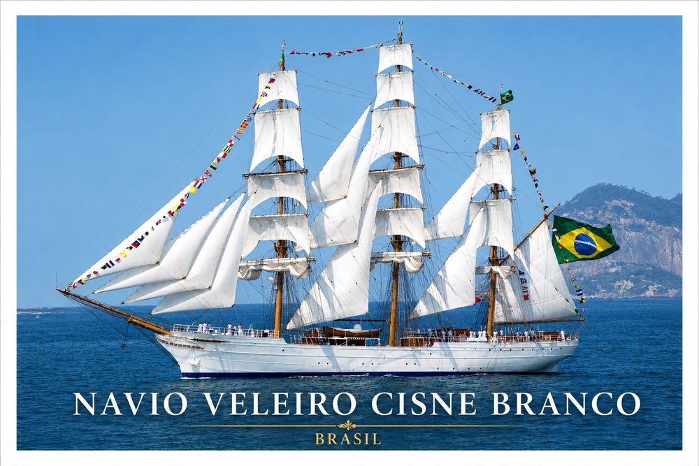 Lote 8 Posters Navios Escola