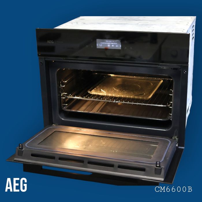 AEG CM6600B – piekarnik kompaktowy 45 cm z mikrofalą WiFi
