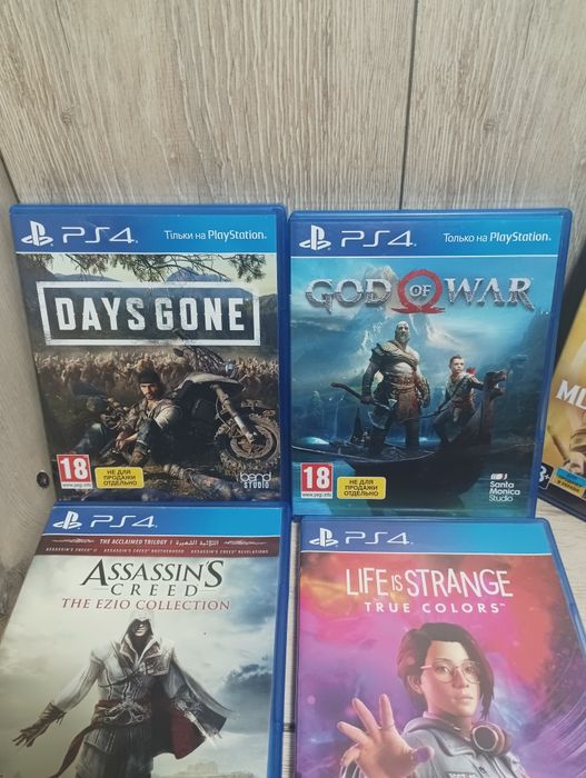 Диски для Playstation 4,   7шт