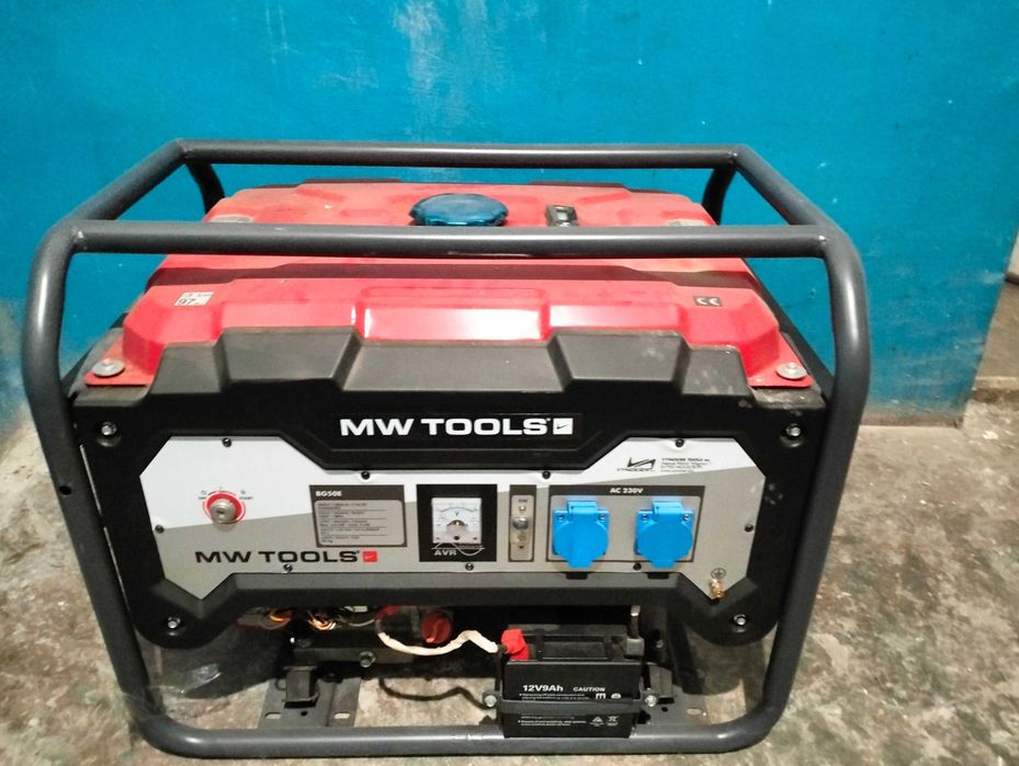 Генератор 5квт бензиновий однофазний MW TOOLS BG 50E