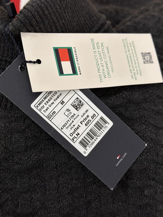 Sweter z golfem męski tommy hilfiger rozmiar M