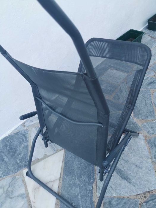 Espreguiçadeira com colchão