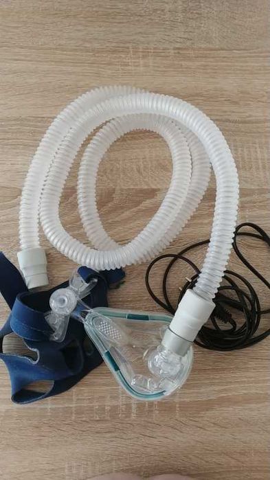 Aparat CPAP jak nowy DeVilbiss slepcube DV54SE-P z nową maską