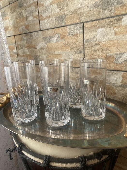 Stary krysztal 6 szklanek