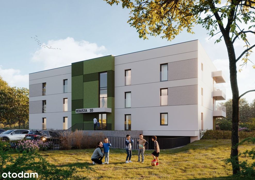 2-pokojowe mieszkanie 47m2 + ogródek