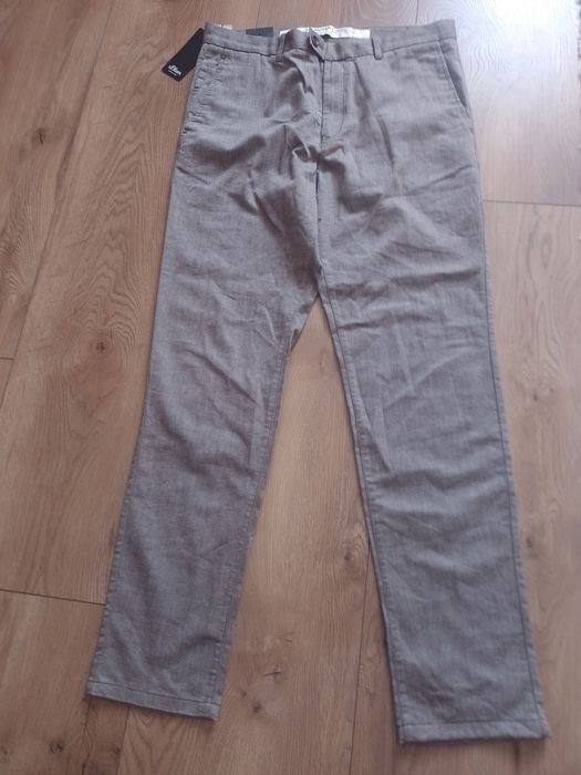 Spodnie męskie s.Oliver slim fit roz.L 50-52