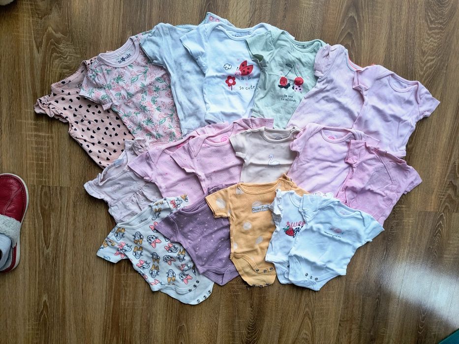 Body niemowlęce dziewczęce, rozmiar 56