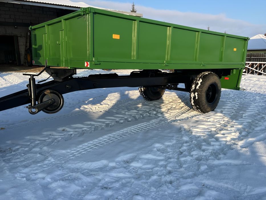 Przyczepki jednoosiowe wywrotki