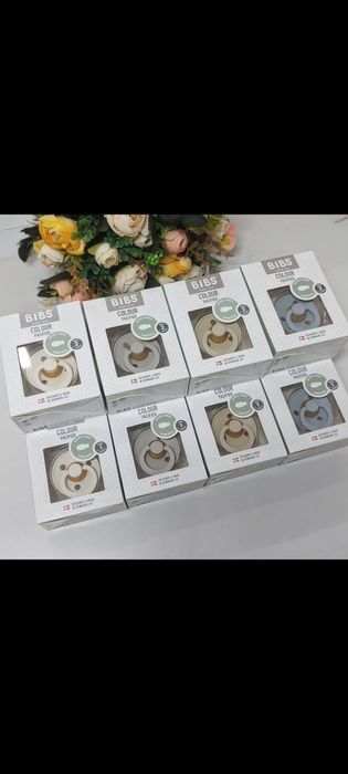 Bibs DeLux латекс та силікон. Соска, пустушка. Boheme,Color запаковані