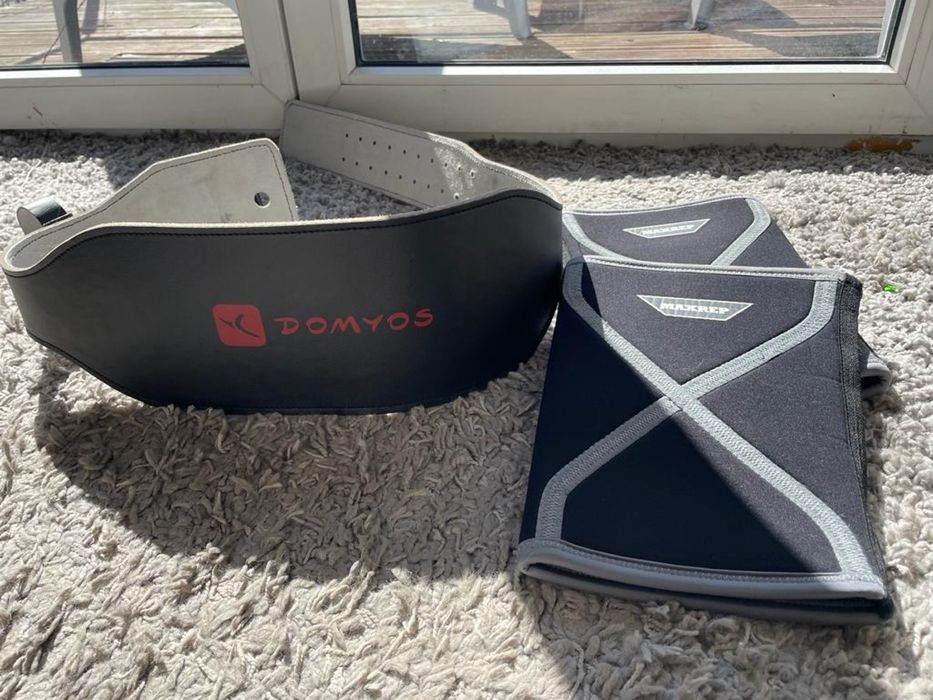 Pas i nakolanniki do podnoszenia ciężarów roz. XL