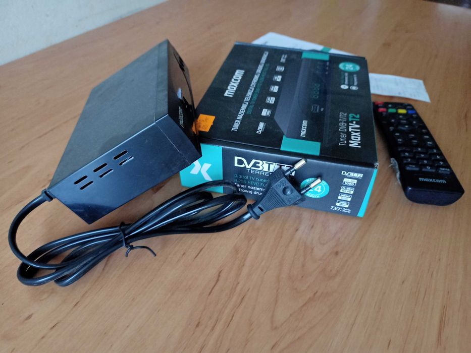 Dekoder tuner DVB-T/T2 Maxcom