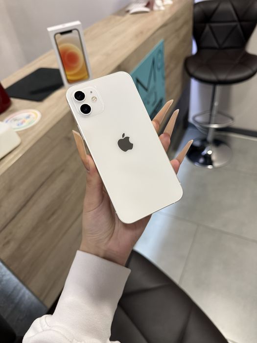 Iphone 12 128 Gb White 100% Акб Розстрочка Обмін Магазин