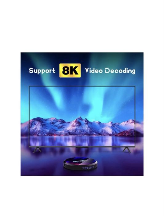 Box IPTV H96 Max 8K ultra Hd