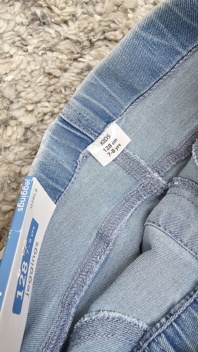 Zestaw 4x legginsy dziewczęce 122/128 lupilu hello kity