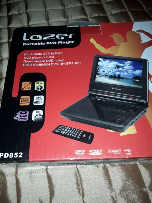 OPORTUNIDADE     Leitor vídeo portátil a estrear NOVO, nunca usado