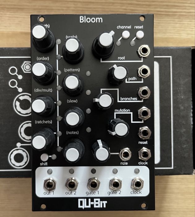 Qu Bit Bloom V1 eurorack moduł sequencer generative seq synth syntezator