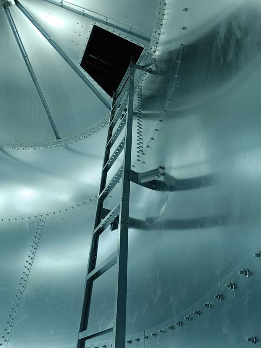 Silos ZBOŻOWY  płaskodenny 270T KBKS POLAND