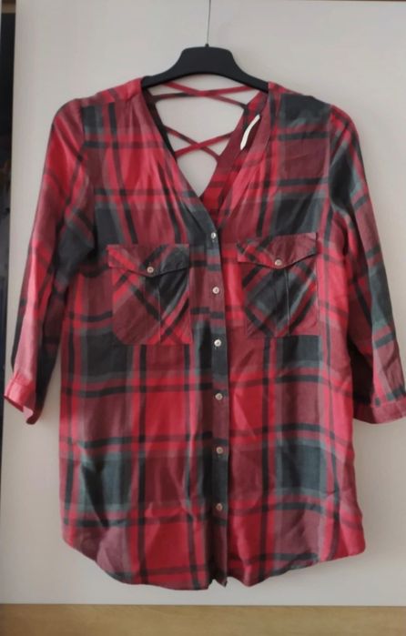 Koszula damska w kratę
