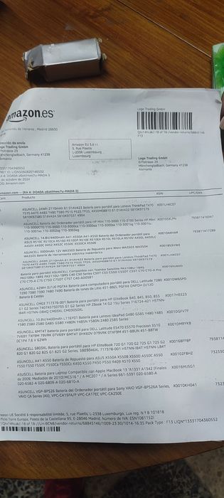 Baterias para portátil