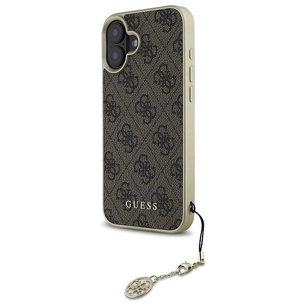 Guess GUHCP16MGF4GBR iPhone 16 Plus 6.7" brązowy/brown hardcase 4G Cha