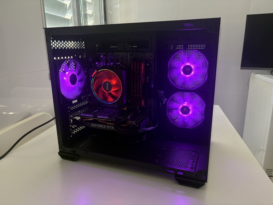 Pc Gaming Custom Ryzen 7 Gtx 1660 ti 500ssd 16gb ram