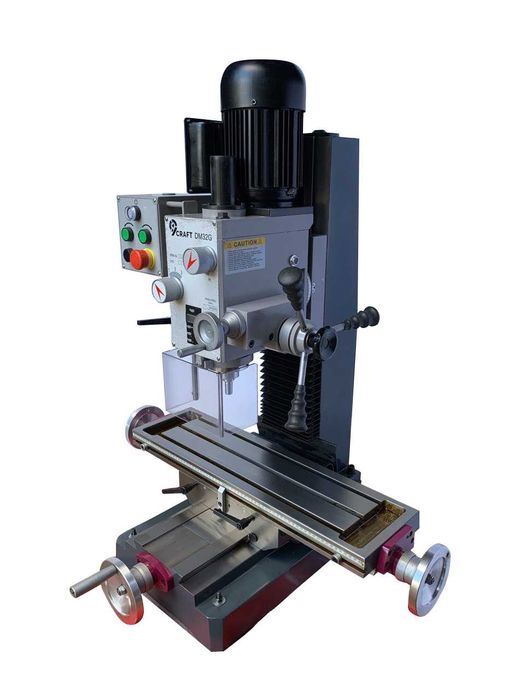 Фрезерний верстат 9craft DM32G 750W 220в з механічною коробкою