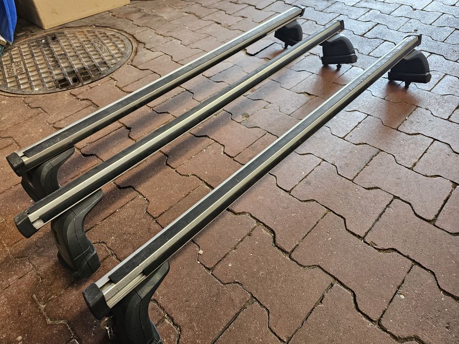 Bagażnik Dachowy/Belki Dachowe Ford Transit Toureno Connect - OEM - 3 Sztuki