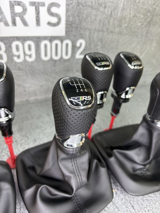 Ручка кпп з чохлом Шкода Октавія А5 4x4 VRS Scout L&K / Skoda Octavia