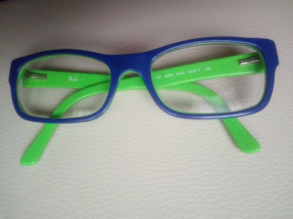 Окуляри с діоптріями Ray Ban RB 5268 5182,Оправа RayBan синій-зелений