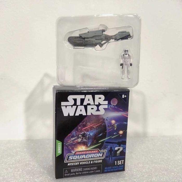 Star-Wars Micro Galaxy Mystery Vehicle & Figure Série 2 e 3