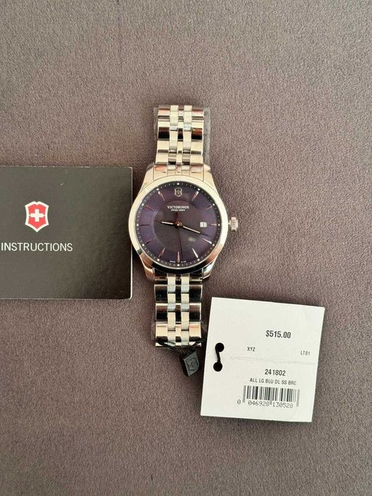 Новий швейцарський годинник Victorinox Swiss Army Alliance 241802 (Оригінал)