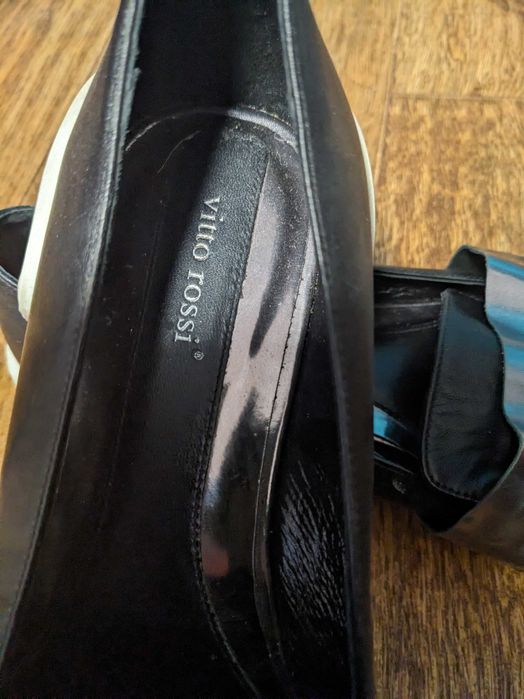 Туфли , лодочки кожаные