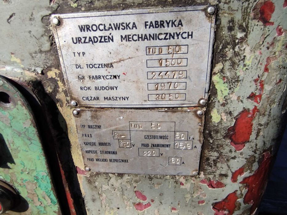 Tokarka WAFUM TUD 50