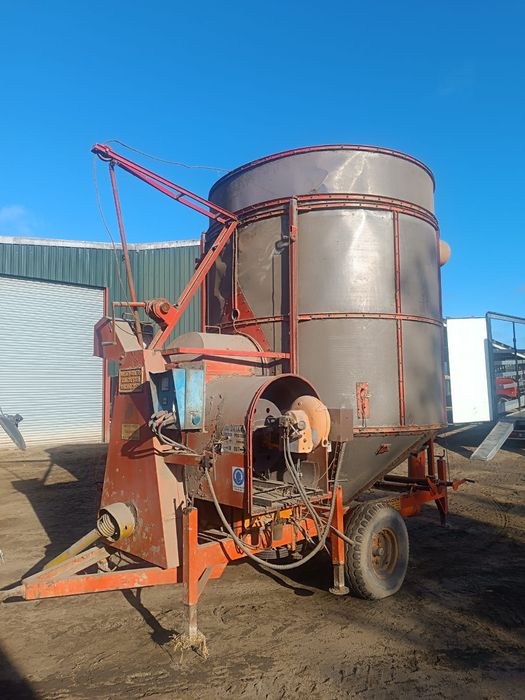 Suszarnia mobilna do zbóż, rzepak Pedrotti  6-34 tony gaz olej WOM