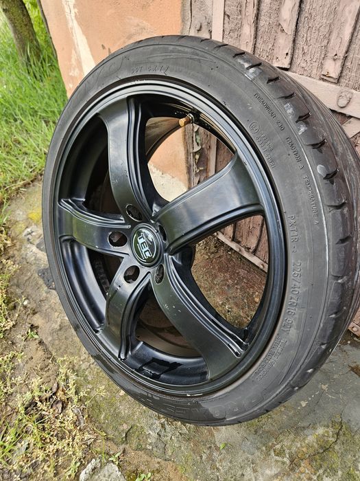 Felgi aluminiowe 18 cali firmy .TEC 8Jx18H2 ET45 5x112 - felga oryginał