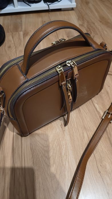 Torebka damska brązowa